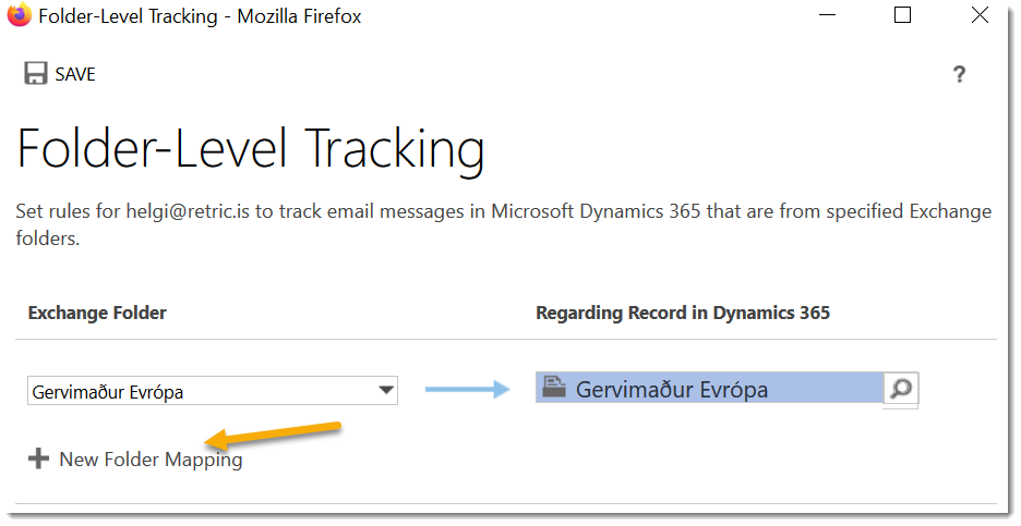 Global leitin í Dynamics 365